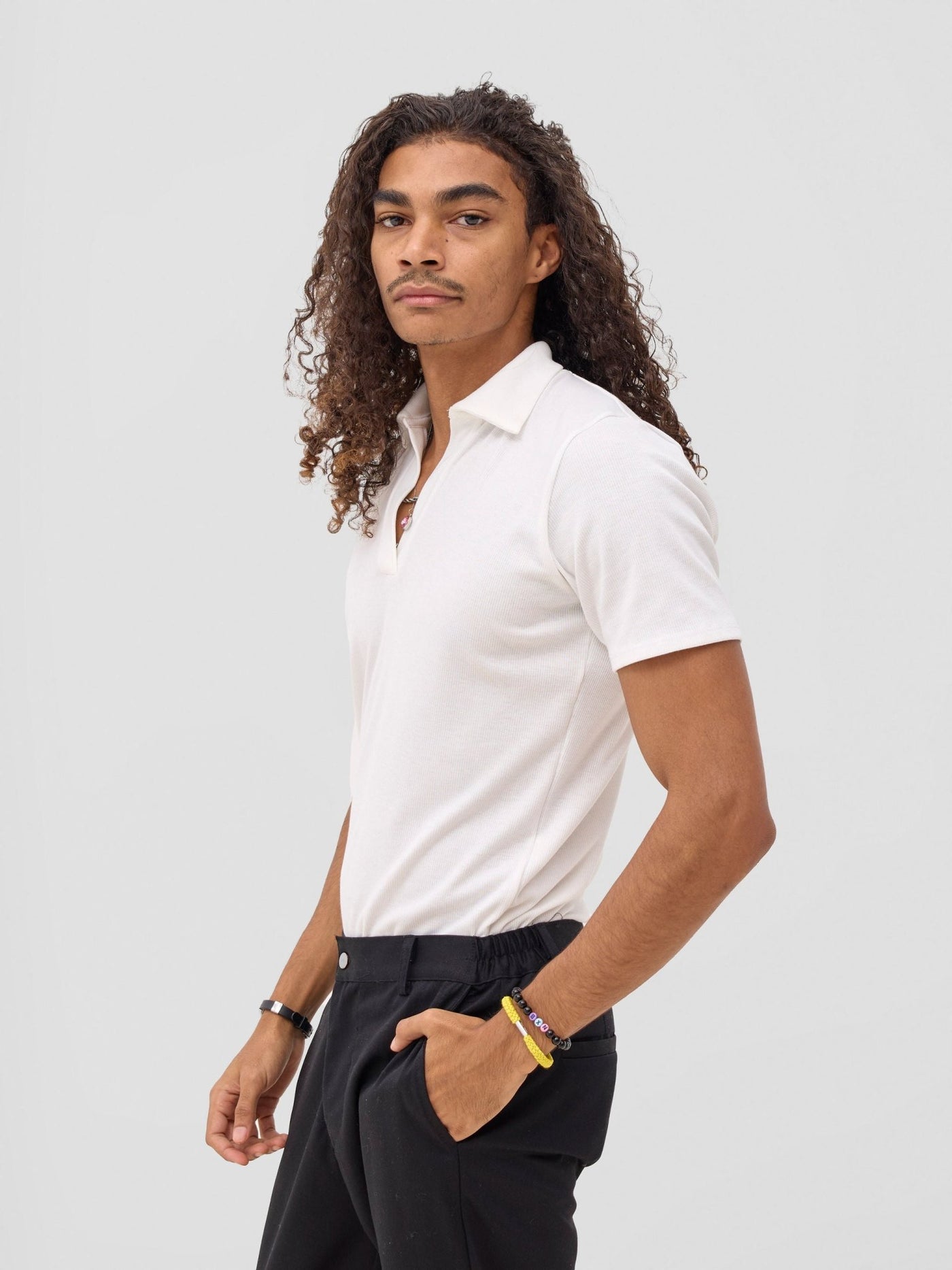 Zoya Sadira Mens' Chino Pants - Black - Shopzetu
