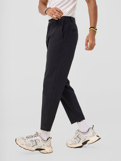 Zoya Sadira Mens' Chino Pants - Black - Shopzetu