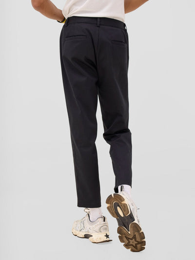 Zoya Sadira Mens' Chino Pants - Black - Shopzetu