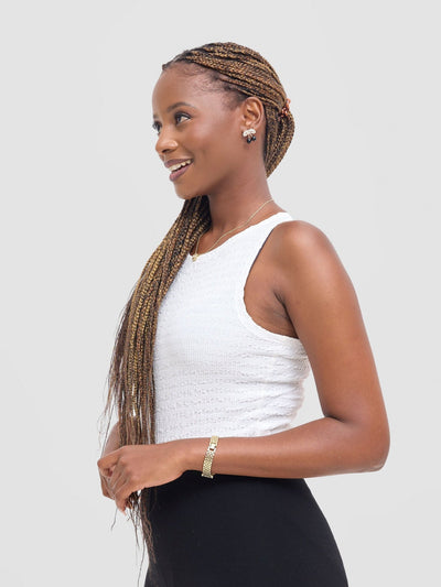 Vivo Isabi Bodysuit - White - Shopzetu