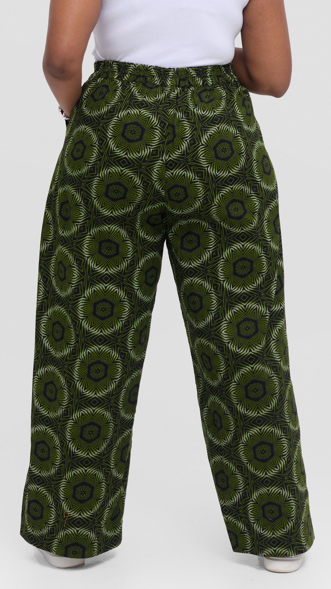 Vivo Kitenge Wide Leg Pants - Ashai Print
