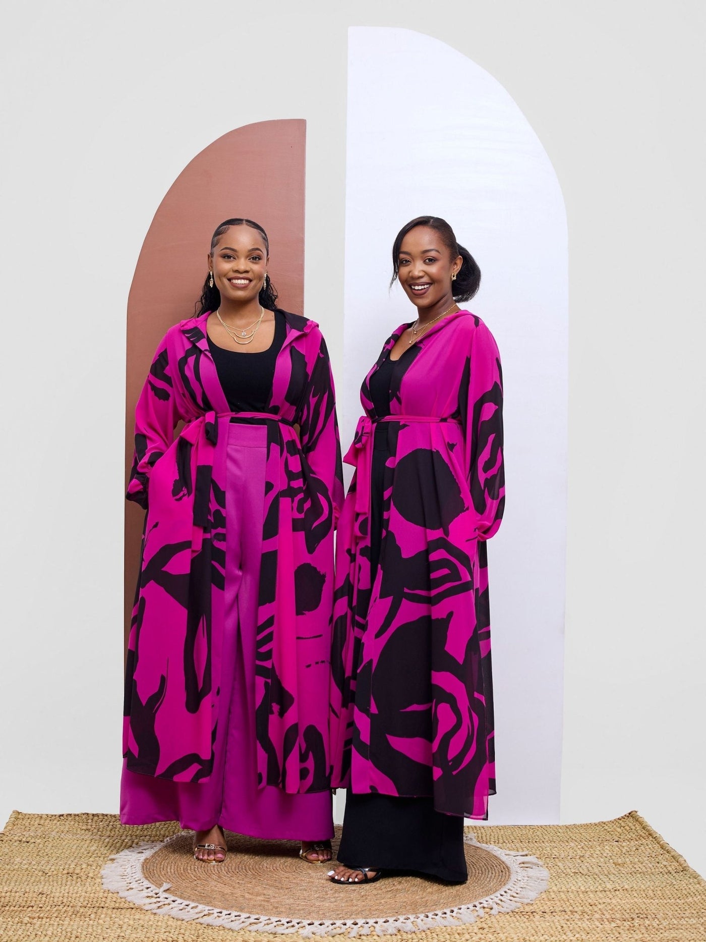 Vivo Kelemi 4.0 Kimono - Magenta / Black Nashe Print - Shopzetu