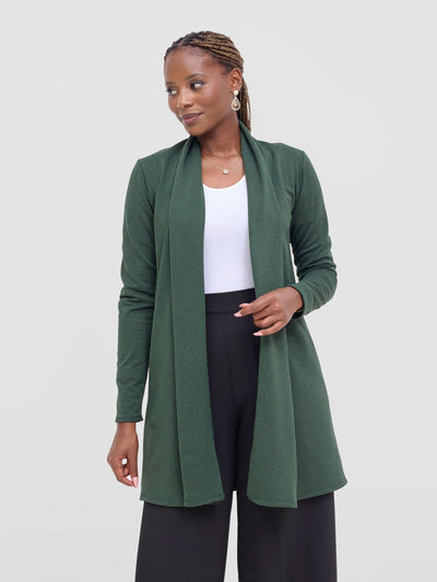 Vivo Basic May Sweater - Dark Green - Shopzetu