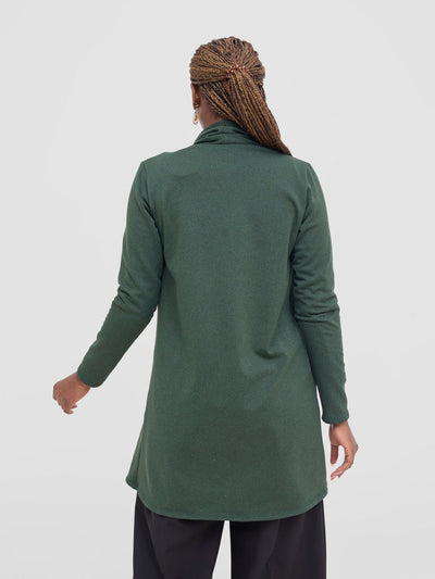 Vivo Basic May Sweater - Dark Green - Shopzetu