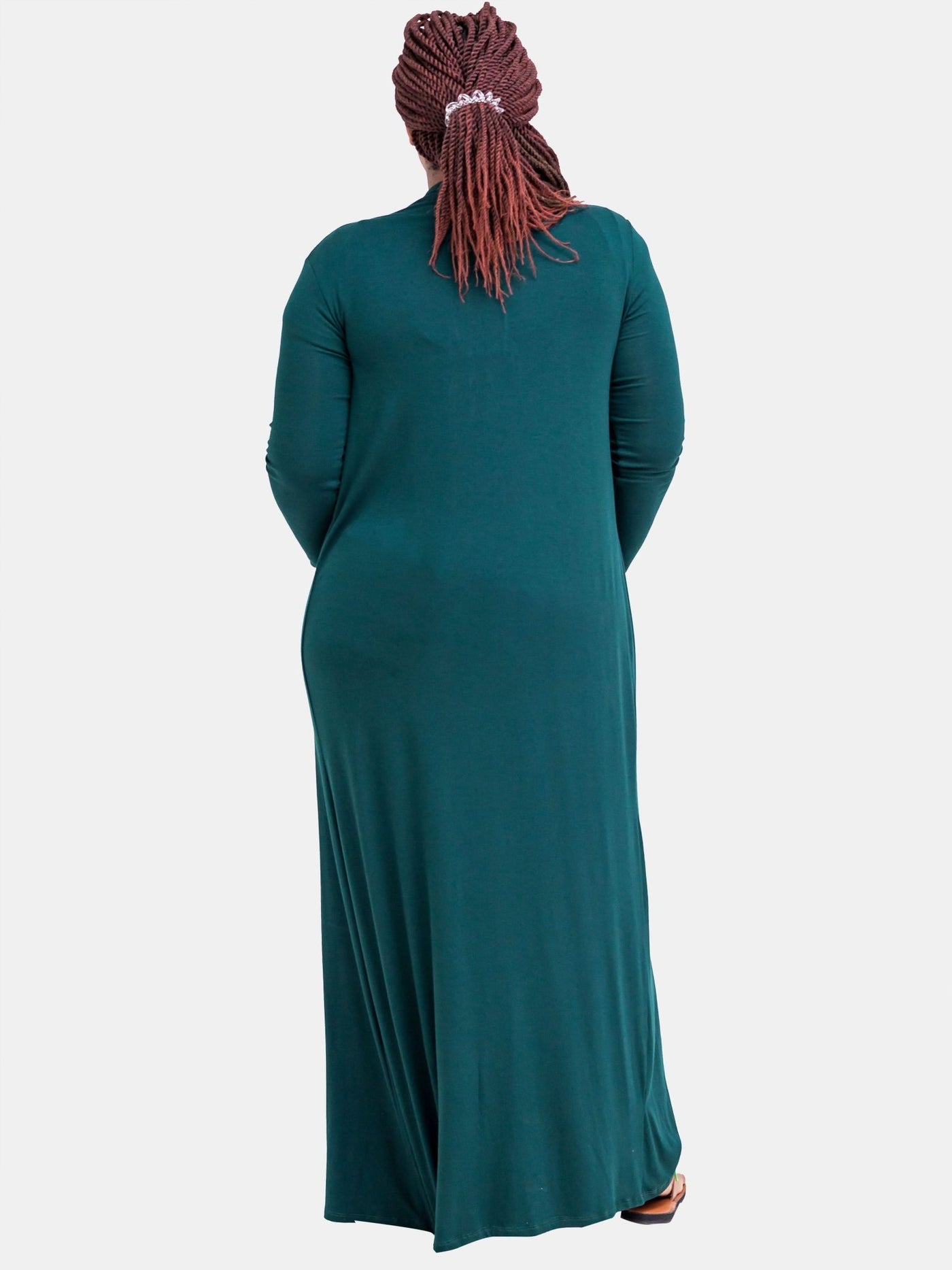 Vivo Basic Extra Long Lily Waterfall - Dark Green - Shopzetu
