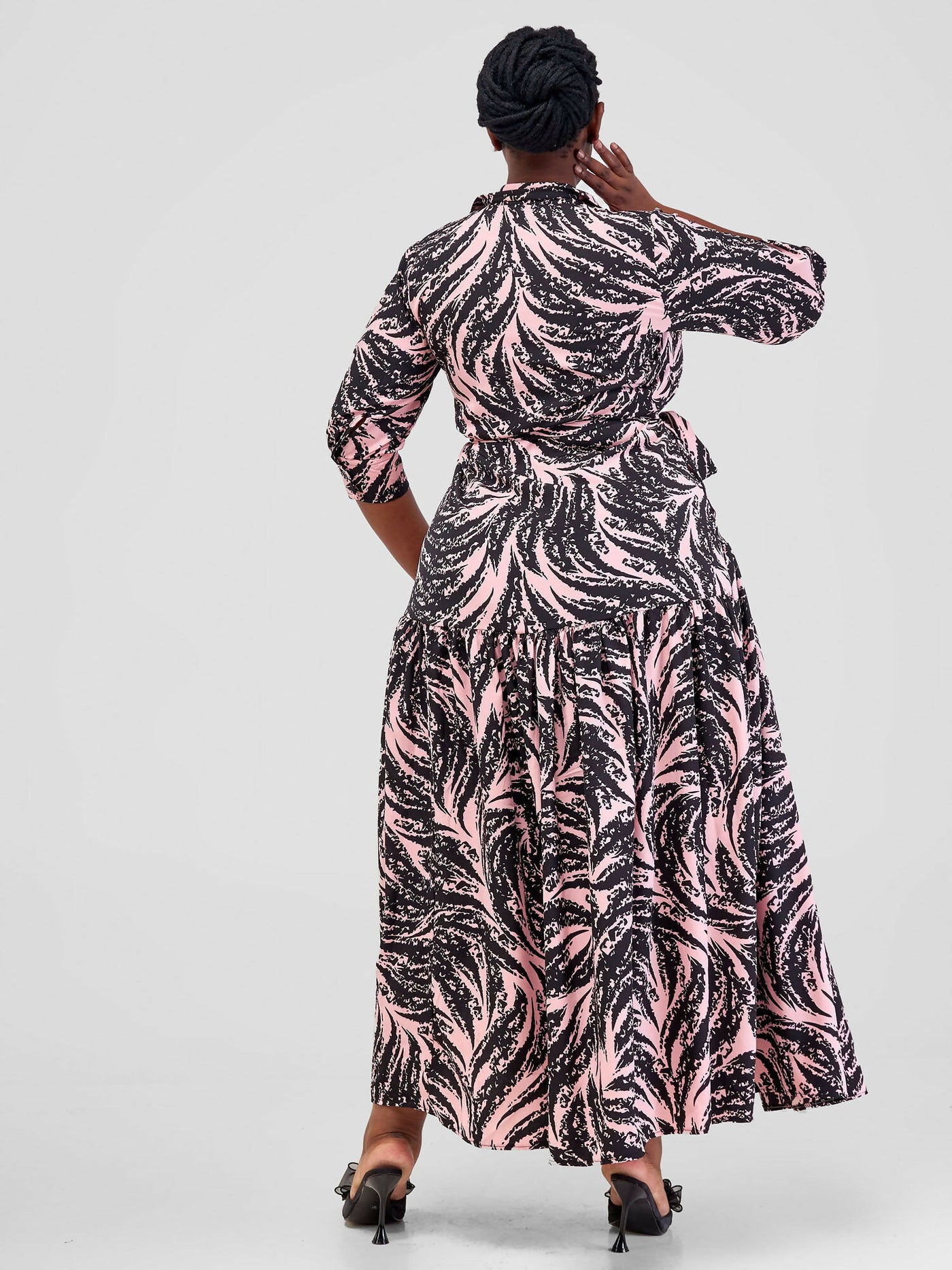 Salok Havilah Wear Ella Dress - Pink Print