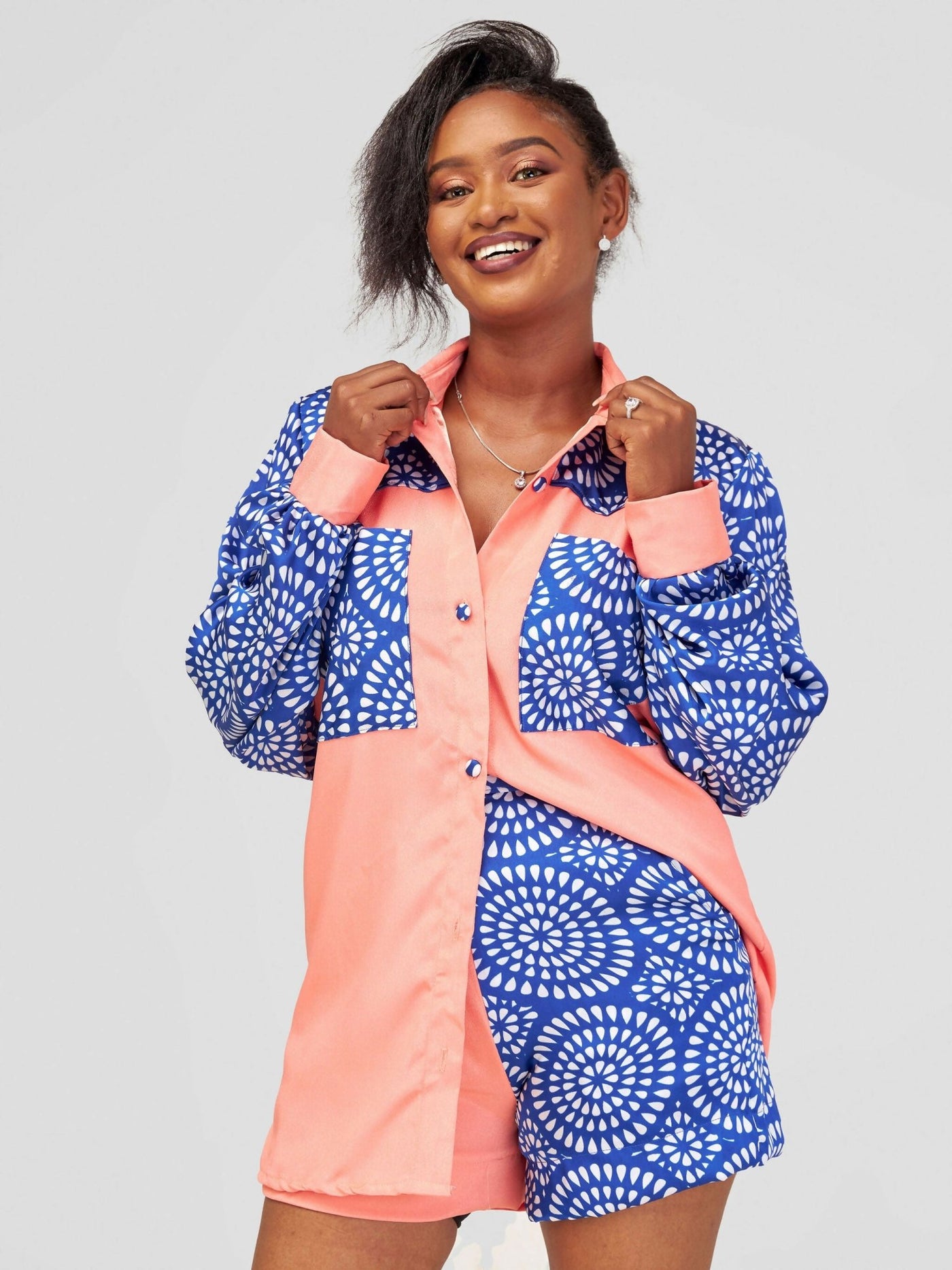 Nefpatra Sunset Two -Tone Set - Orange - Shopzetu
