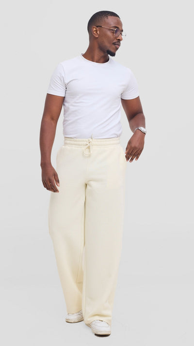 Shiv & Shikie X Safari Drawstring Pants - Off White - Shopzetu