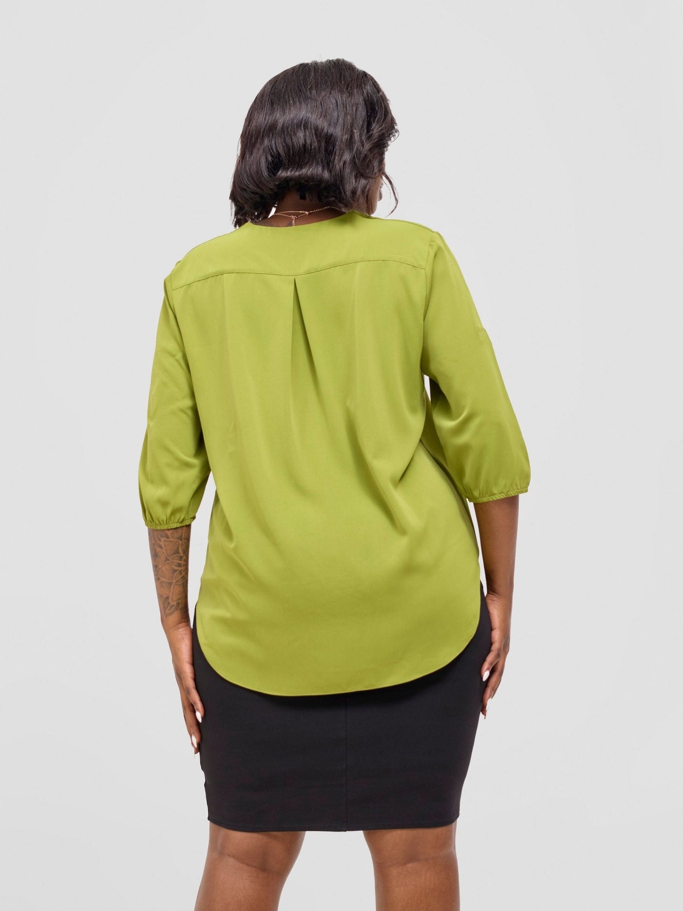 Vivo Dua Shirt - Dark Olive - Shopzetu