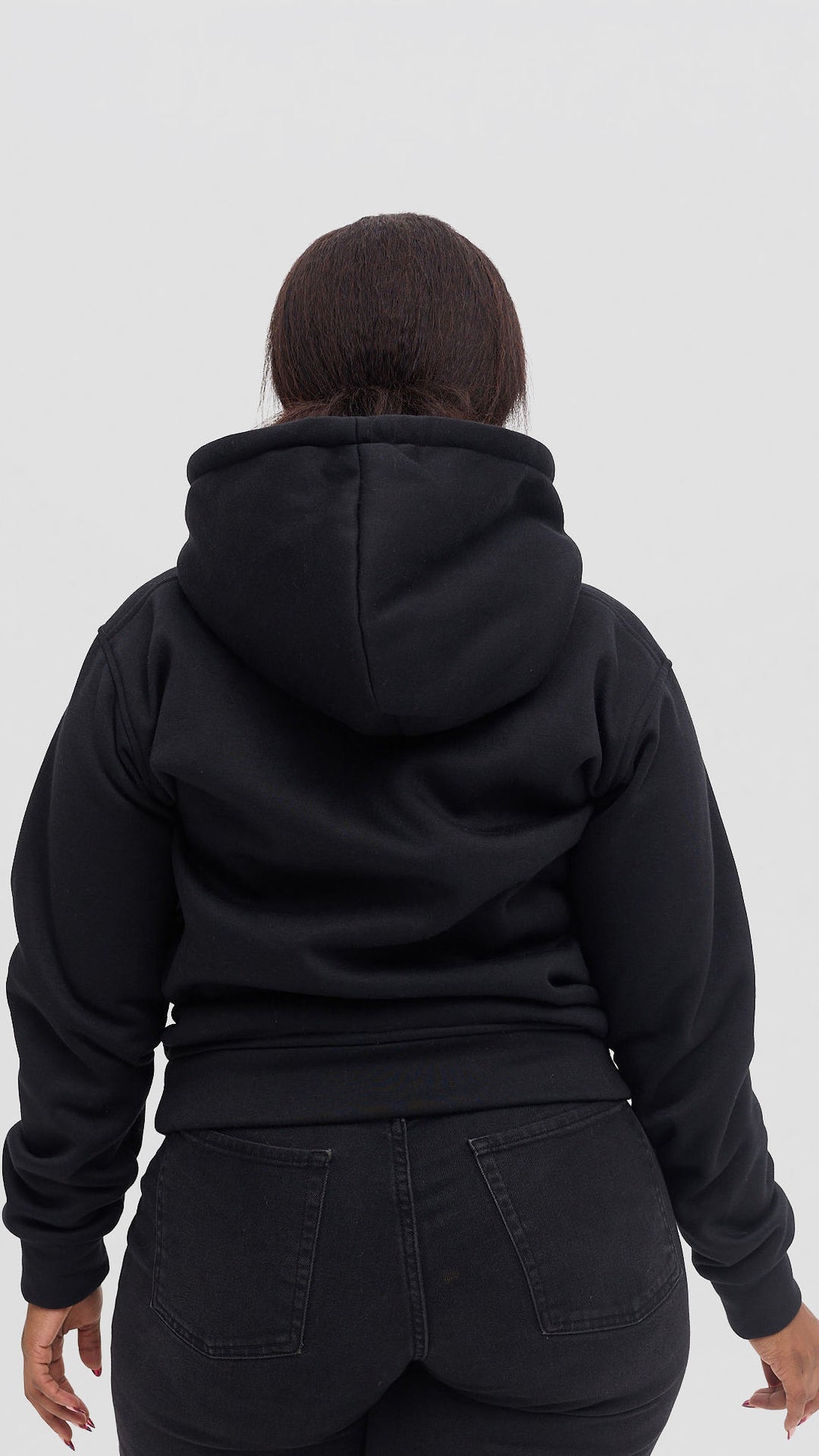 Dynique Clothing Unzipped Hoodie - Black