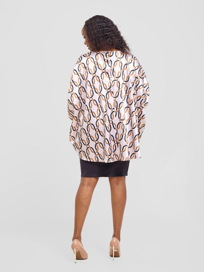 Vivo Amai Hi - Low Top - Cream Wingu Print - Shopzetu