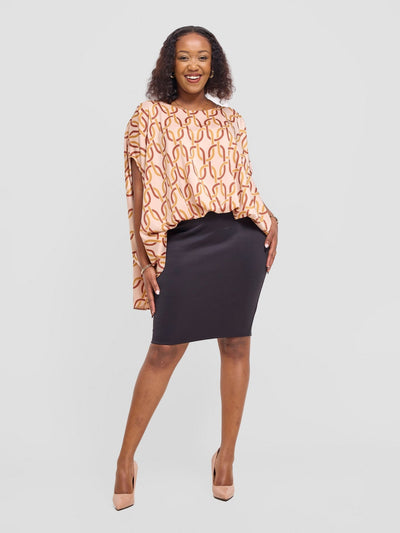 Vivo Amai Hi - Low Top - Taupe Wingu Print - Shopzetu