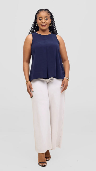 Vivo Kani Tent Top - Navy - Shopzetu