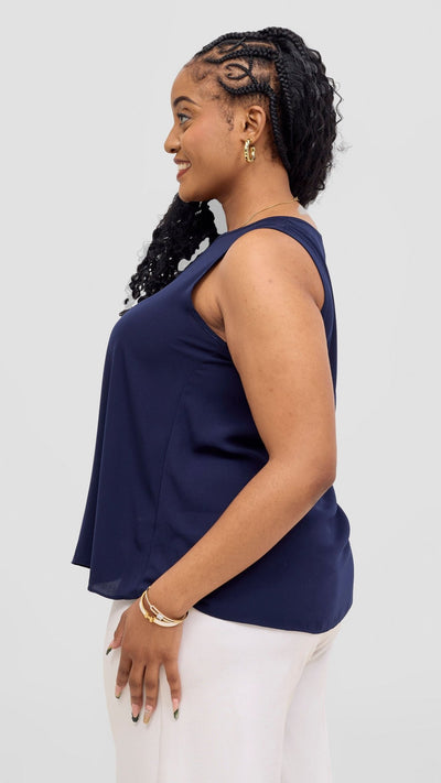 Vivo Kani Tent Top - Navy - Shopzetu
