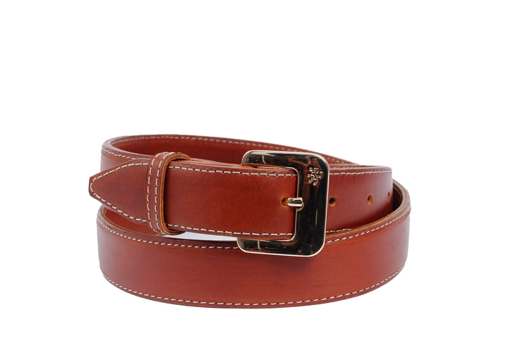 Foiyd Leather Ladies Belt - Shaba Red