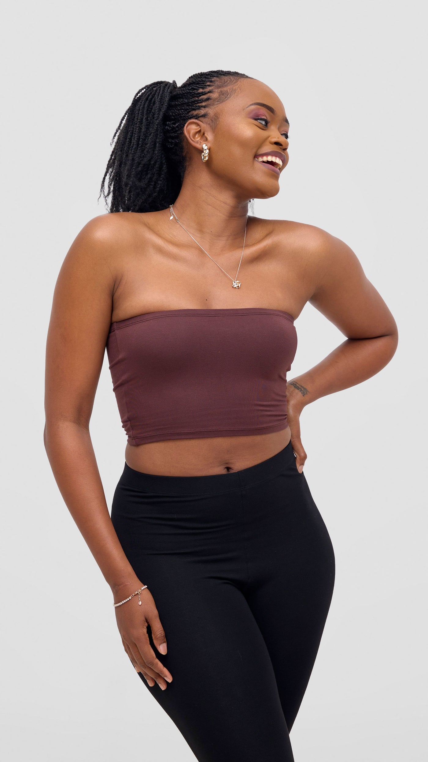 Zoya Bandeau - Chocolate Brown
