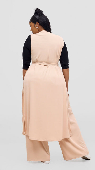 Vivo Chela Sleeveless Waterfall - Buttermilk - Shopzetu