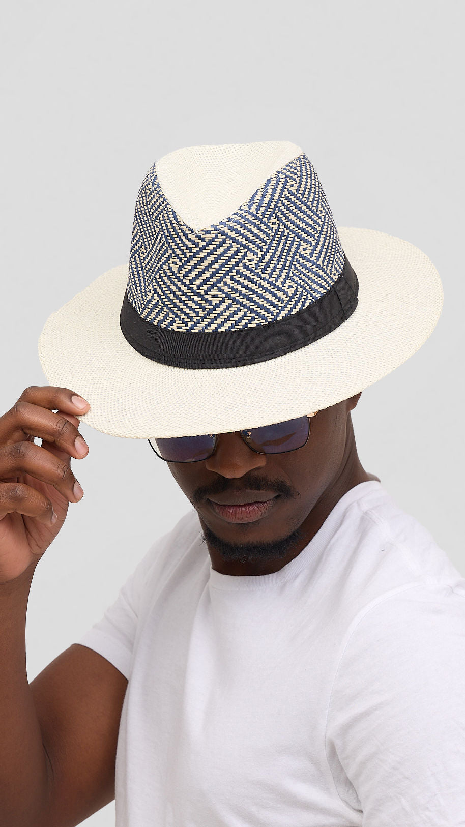 Umbo Collections Woven Sun Hat - Cream