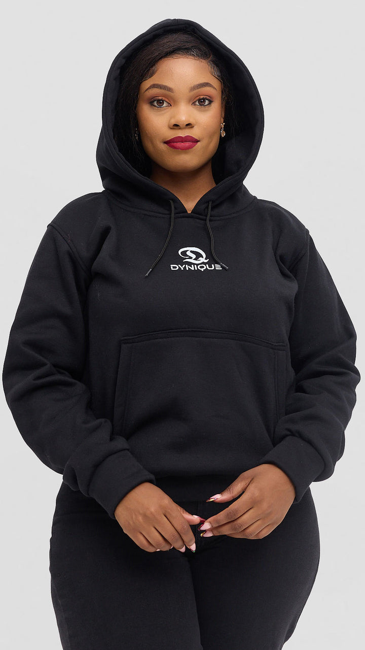 Dynique Clothing Unzipped Hoodie - Black