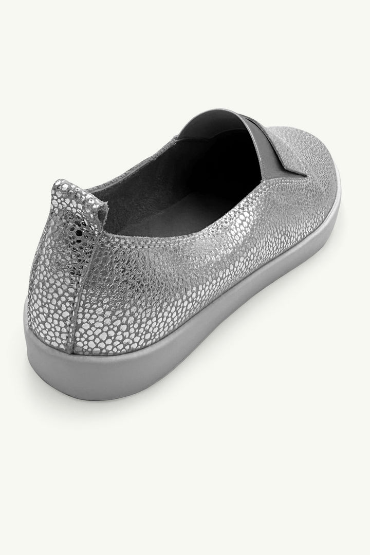 Julz Fran Sneaker - Silver Spec
