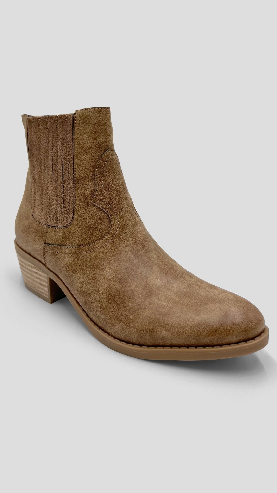 Julz Sage Boot - Tan - Shopzetu