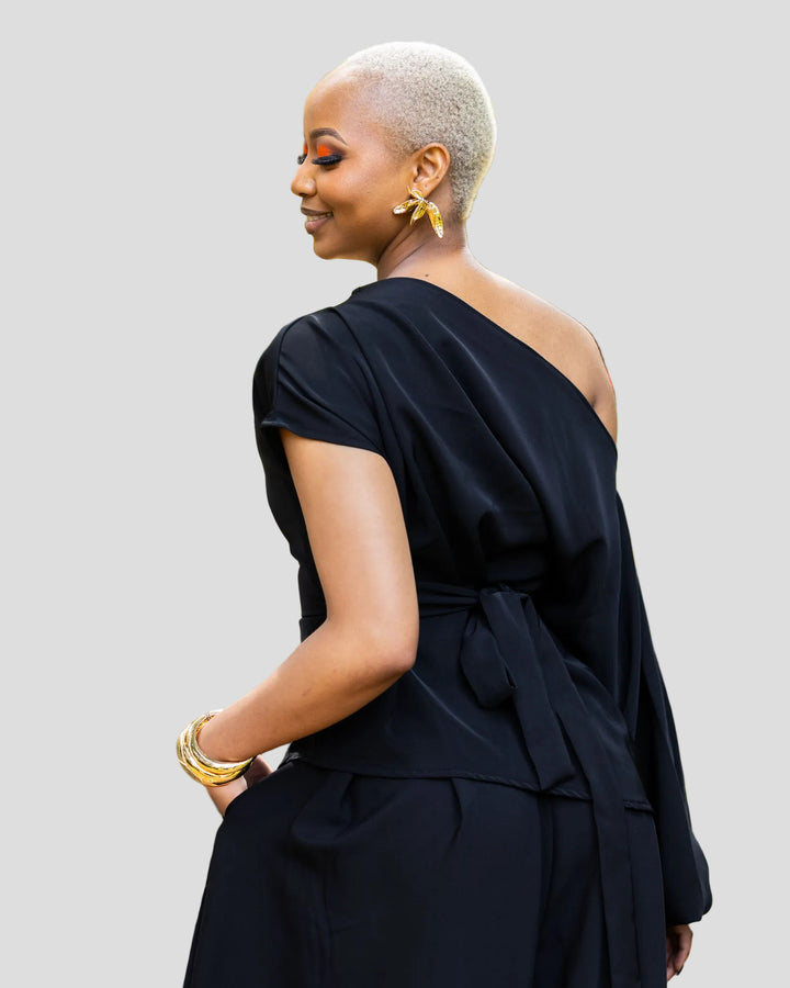 African Yuva Amber Set - Black