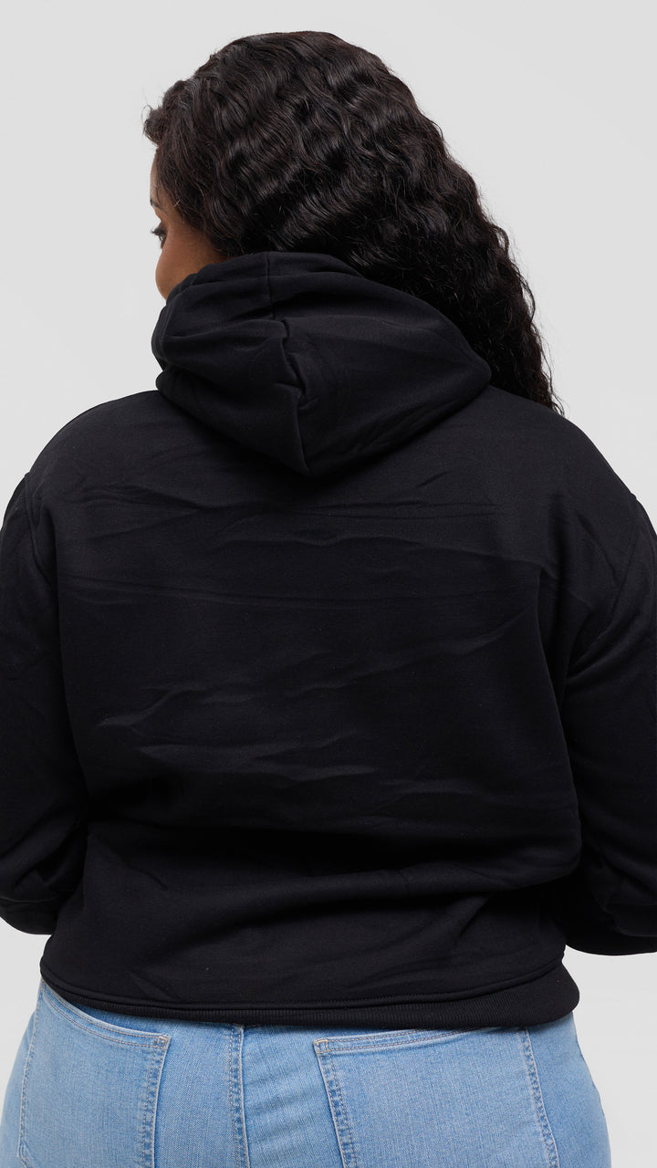 Zuria Fashions Unisex Hoodie - Black