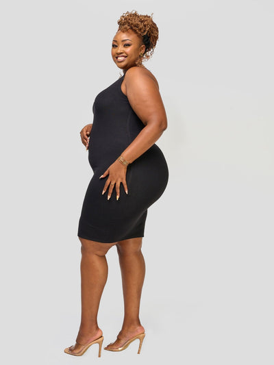 Vivo Essentials Bodycon - Black - Shopzetu