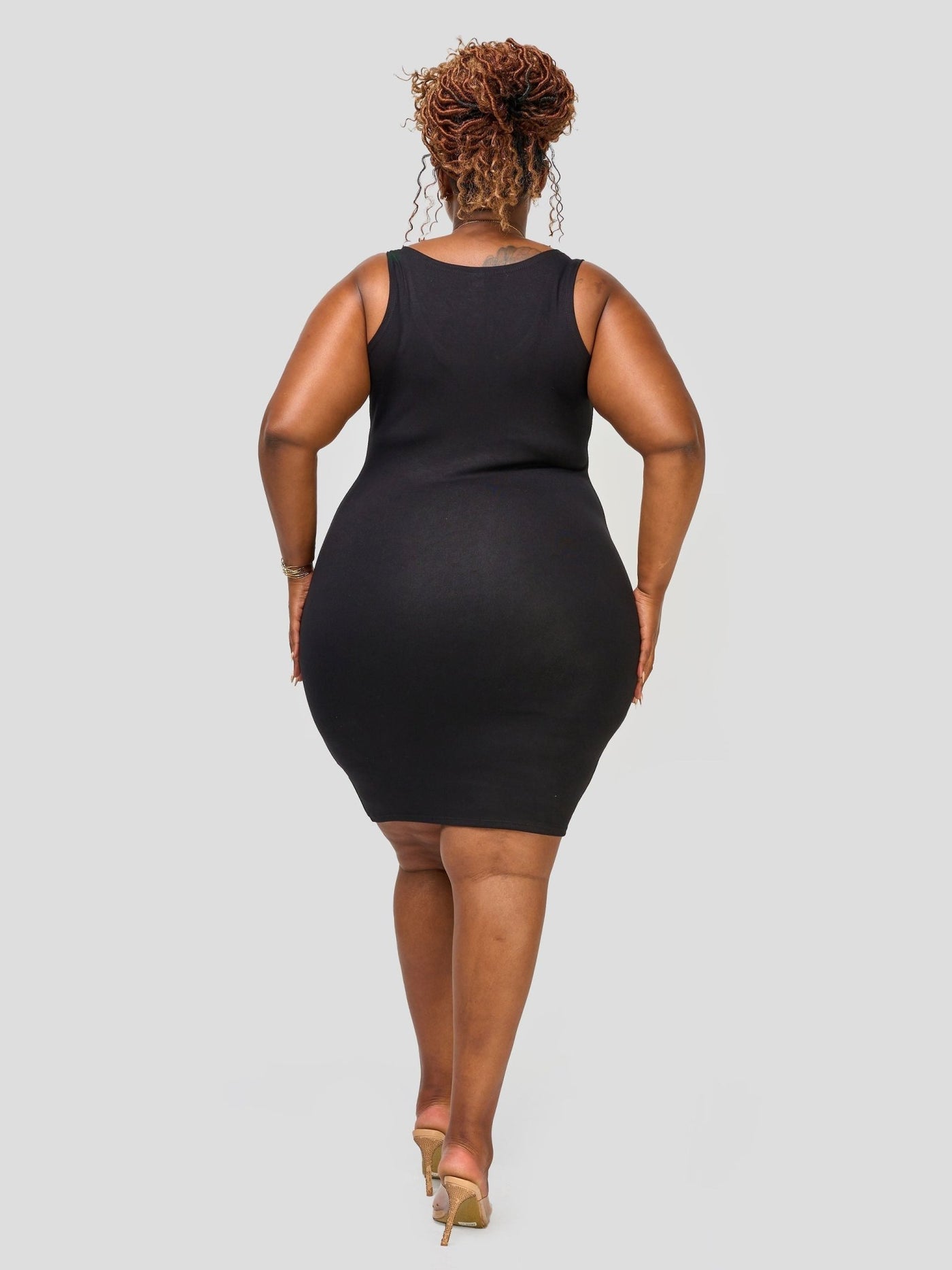 Vivo Essentials Bodycon - Black - Shopzetu