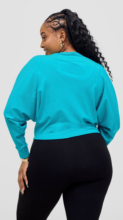 Vivo Bana Batwing Top - Sea Green - Shopzetu