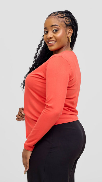 Vivo Basic Sienna Waterfall - Orange - Shopzetu