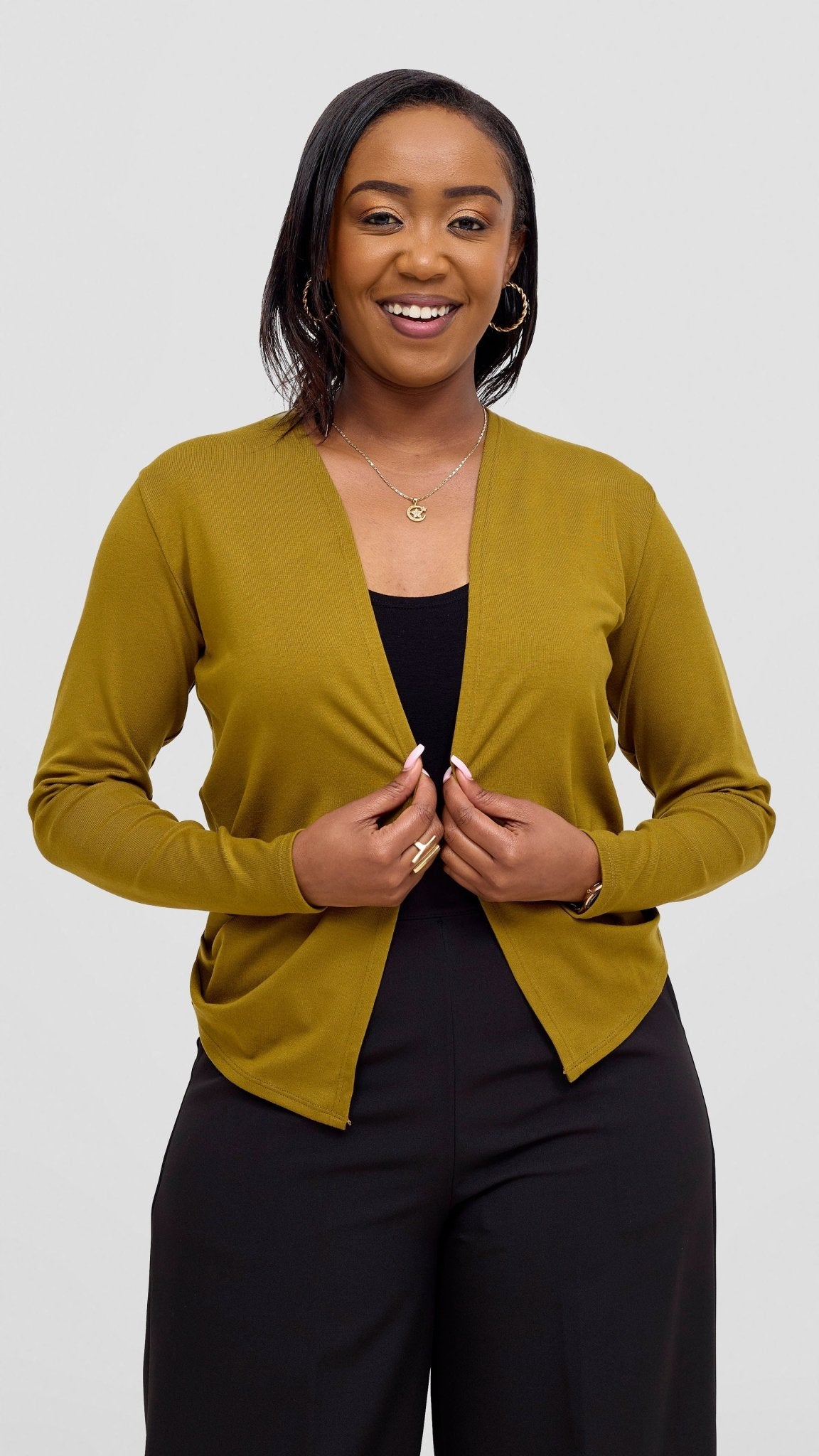 Vivo Basic Sienna Waterfall - Dark Olive - Shopzetu