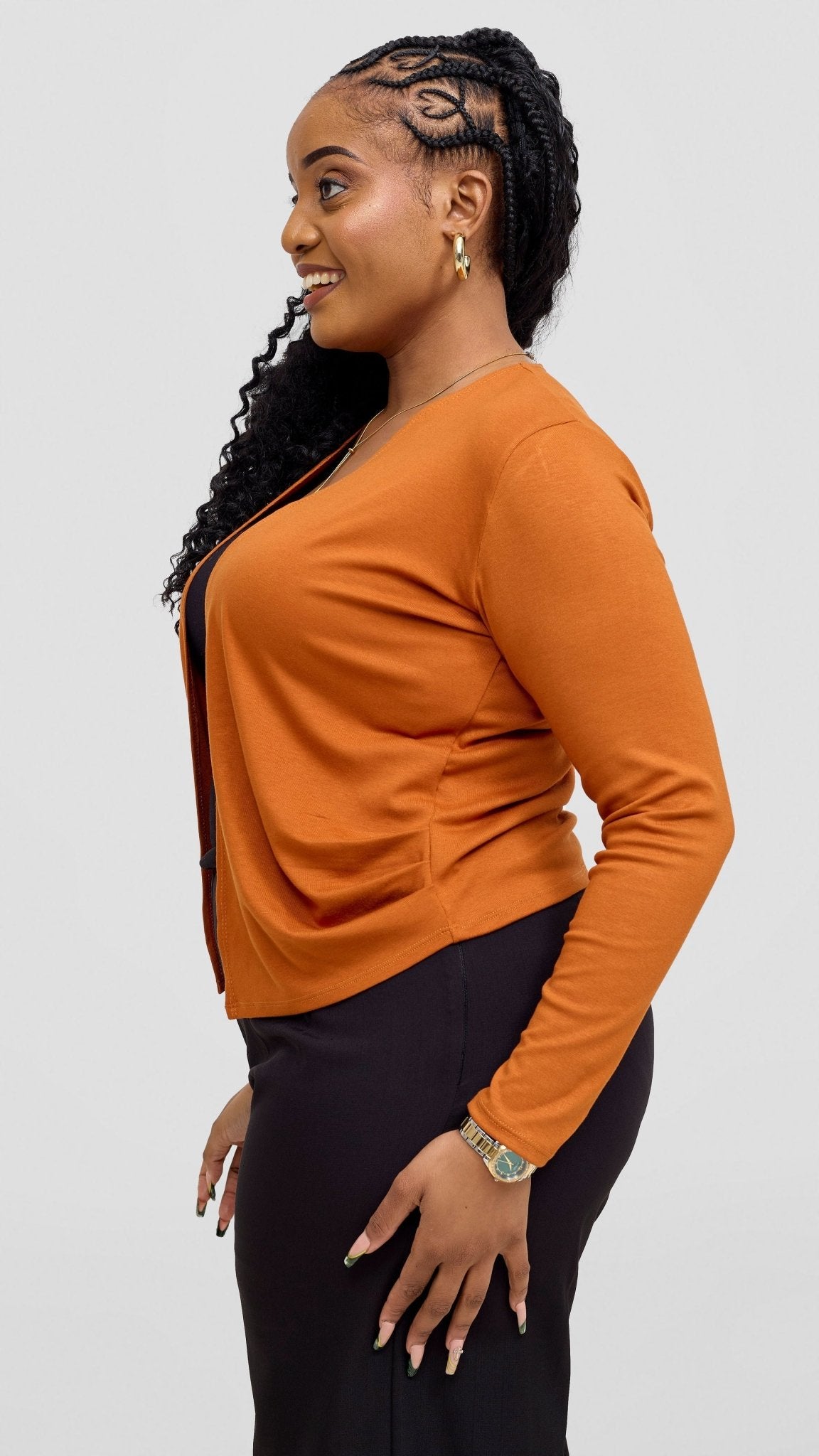 Vivo Basic Sienna Waterfall - Light Rust - Shopzetu