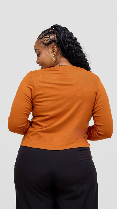 Vivo Basic Sienna Waterfall - Light Rust - Shopzetu