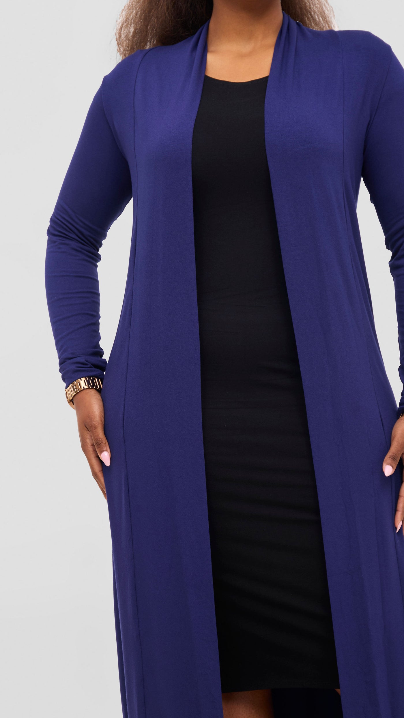 Vivo Basic Extra Long Lily Waterfall - Navy Blue