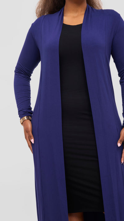 Vivo Basic Extra Long Lily Waterfall - Navy Blue