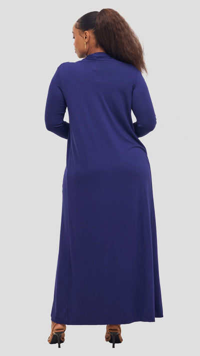 Vivo Basic Extra Long Lily Waterfall - Navy Blue