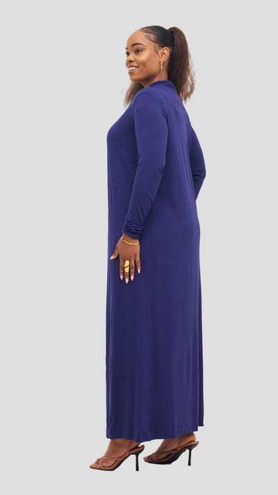 Vivo Basic Extra Long Lily Waterfall - Navy Blue