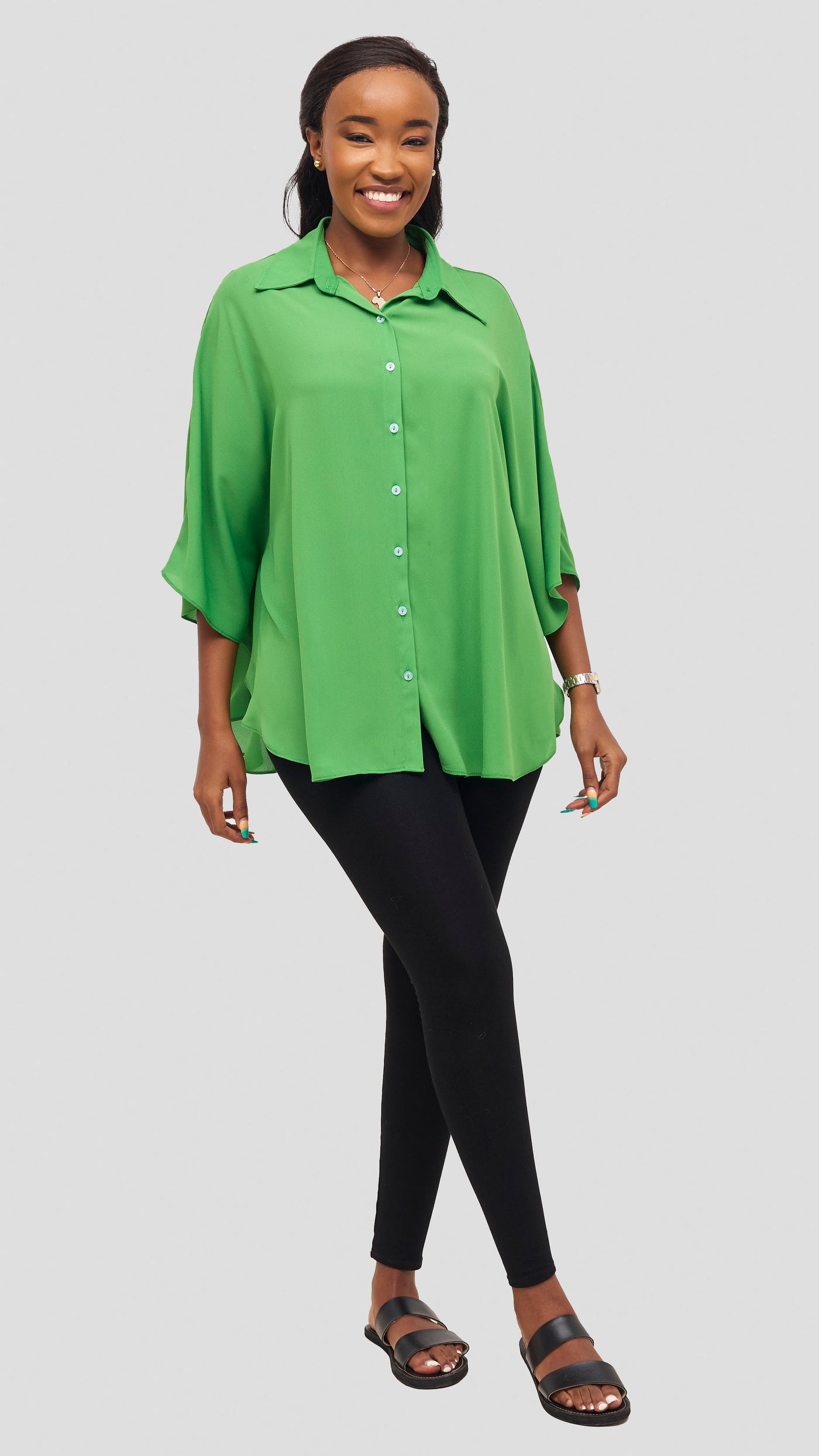 Vivo Iyana Cape Top - Green