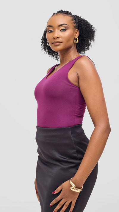 Vivo Iyana Tank Top - Dark Purple