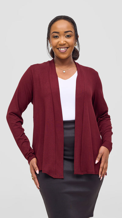 Vivo Everyday Short Waterfall - Dark Maroon