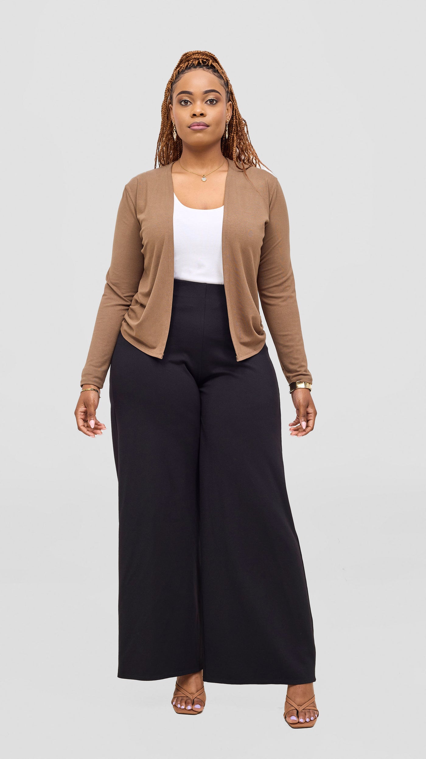Vivo  Basic Sienna Waterfall - Dark Tan