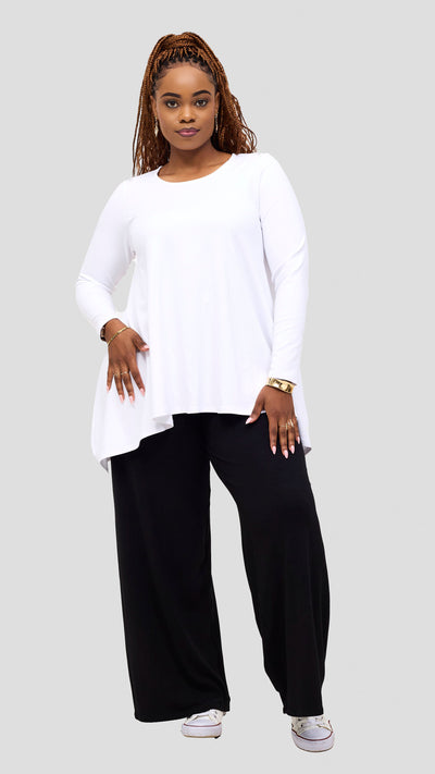 Vivo Tanda Loose Sweater - White
