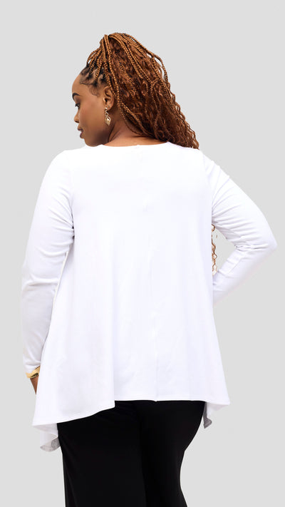 Vivo Tanda Loose Sweater - White
