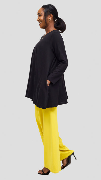 Vivo Tanda Loose Sweater - Black