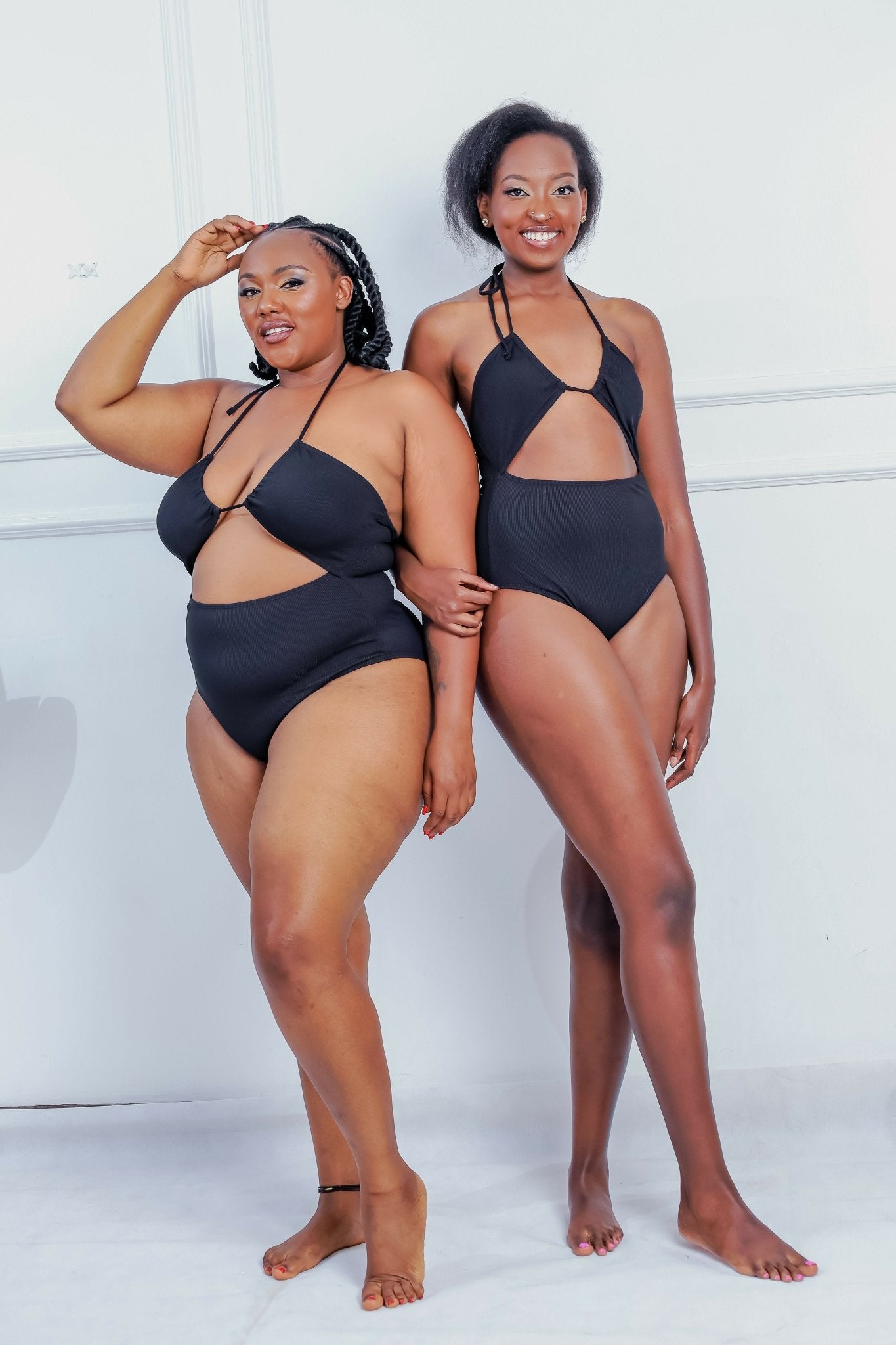 Shells Attic Swimwear Suit Monokini - Black - Shopzetu