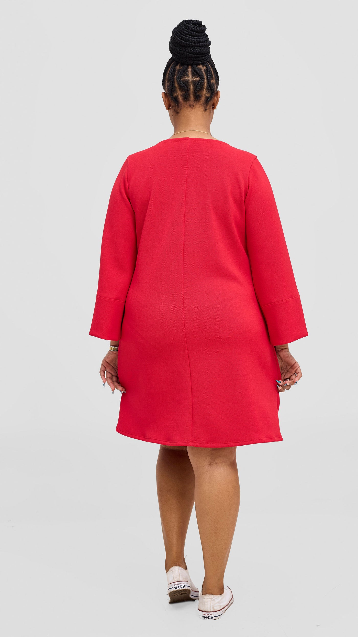 Vivo Ria A-Line Dress - Red