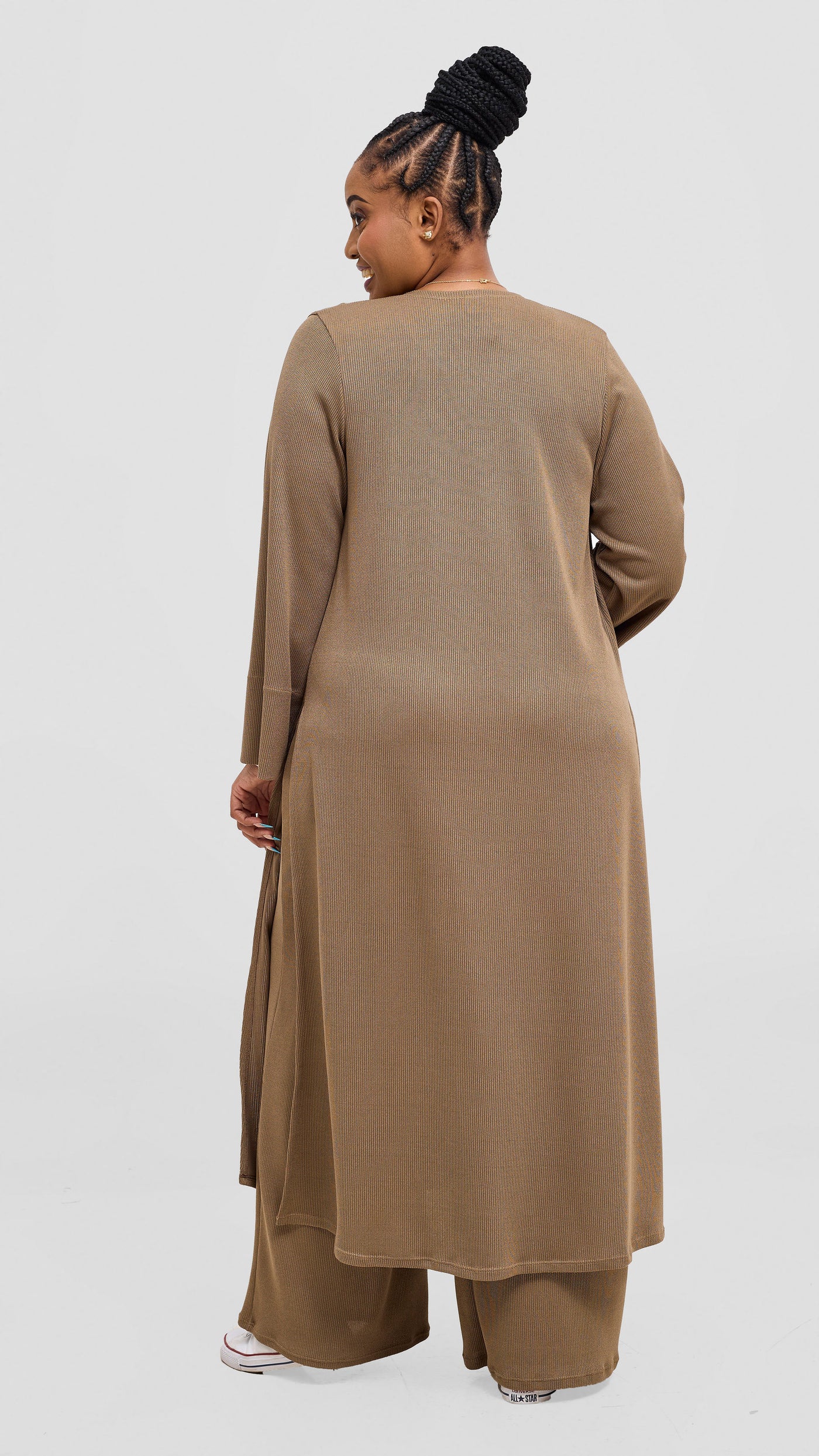 Vivo Ria Pants & Waterfall Set - Taupe