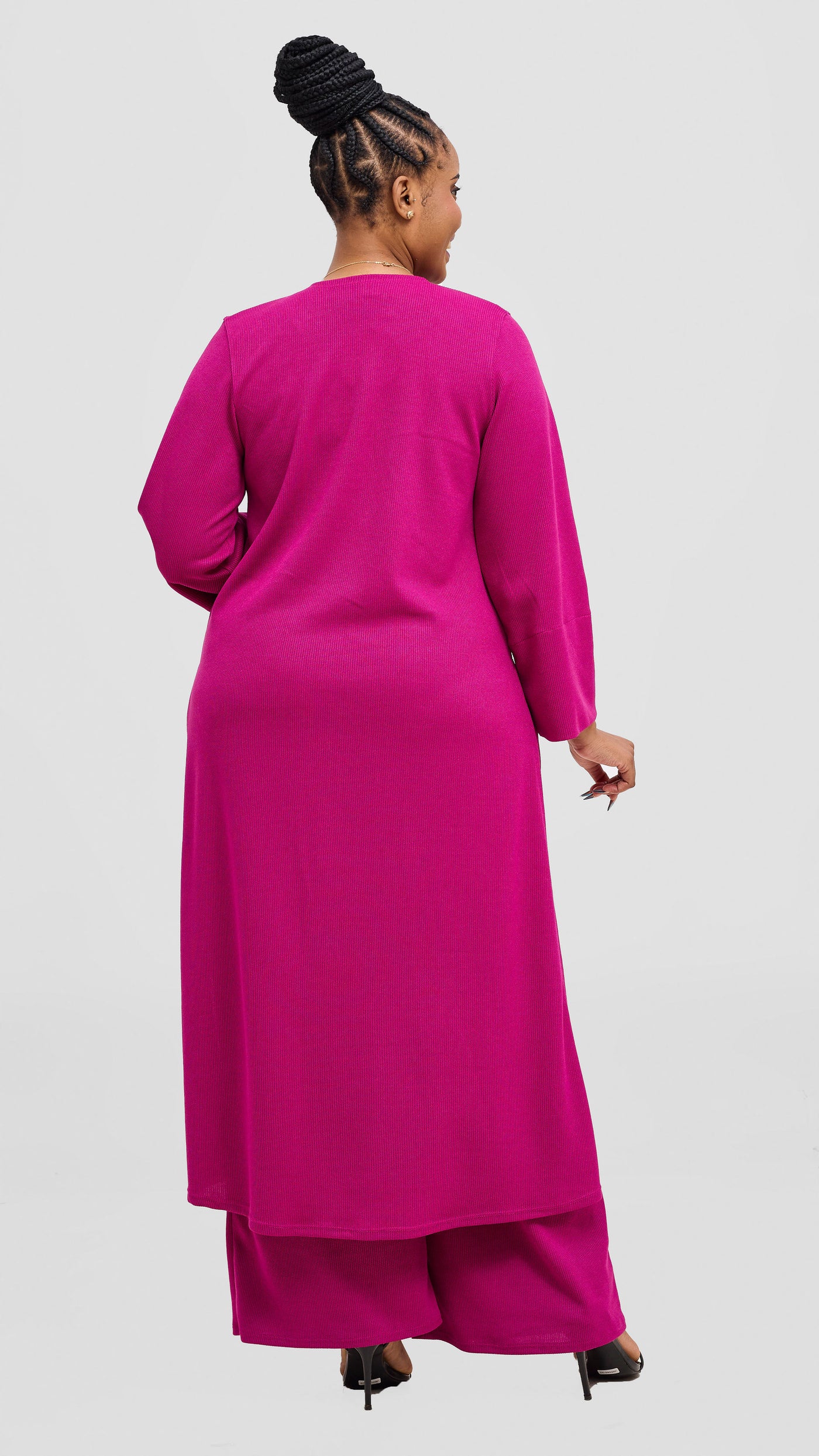 Vivo Ria Pants & Waterfall Set - Fuschia
