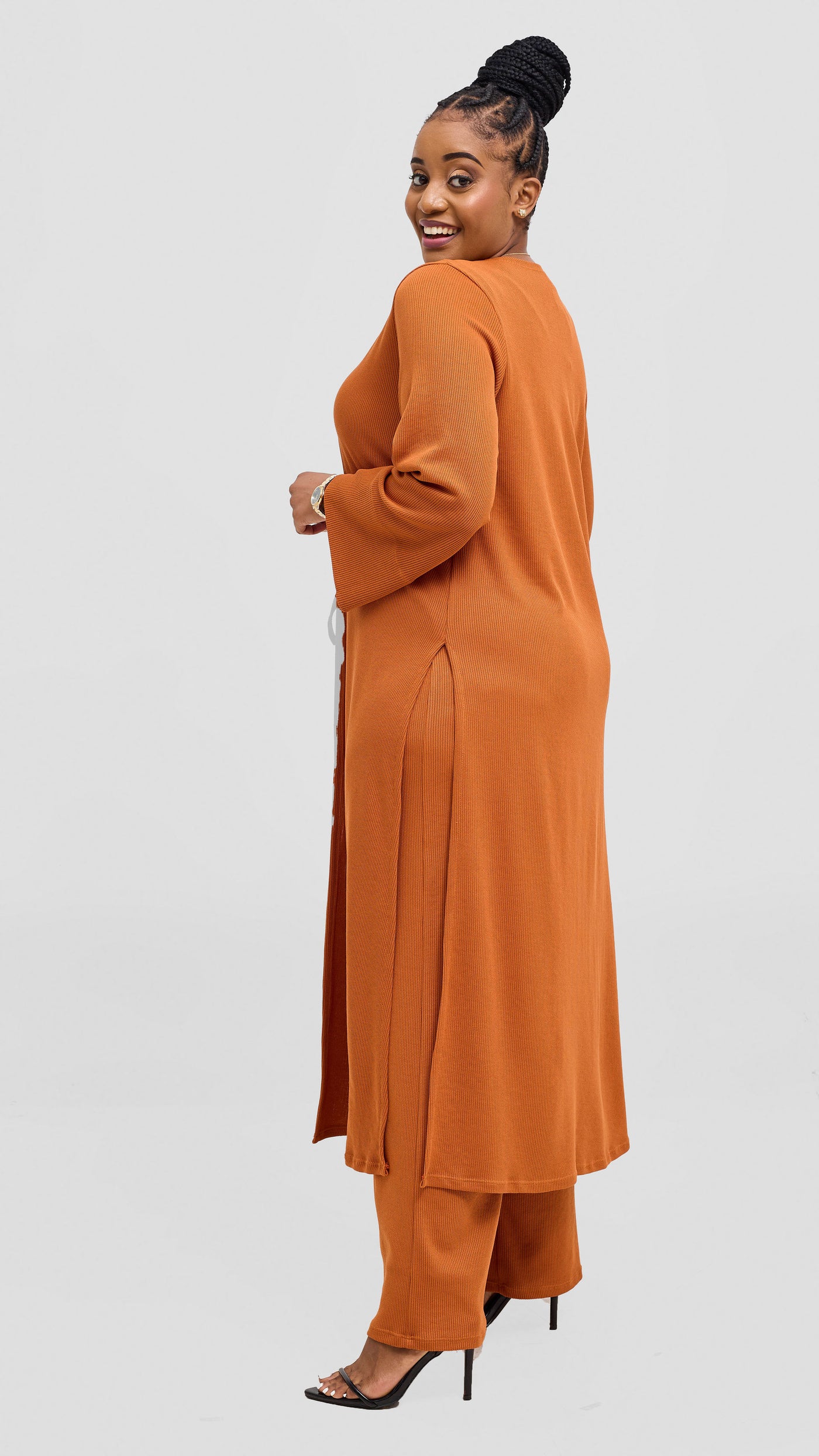 Vivo Ria Pants & Waterfall Set - Rust